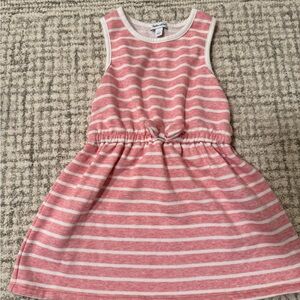 Splendid Pink Striped Girls Dress
